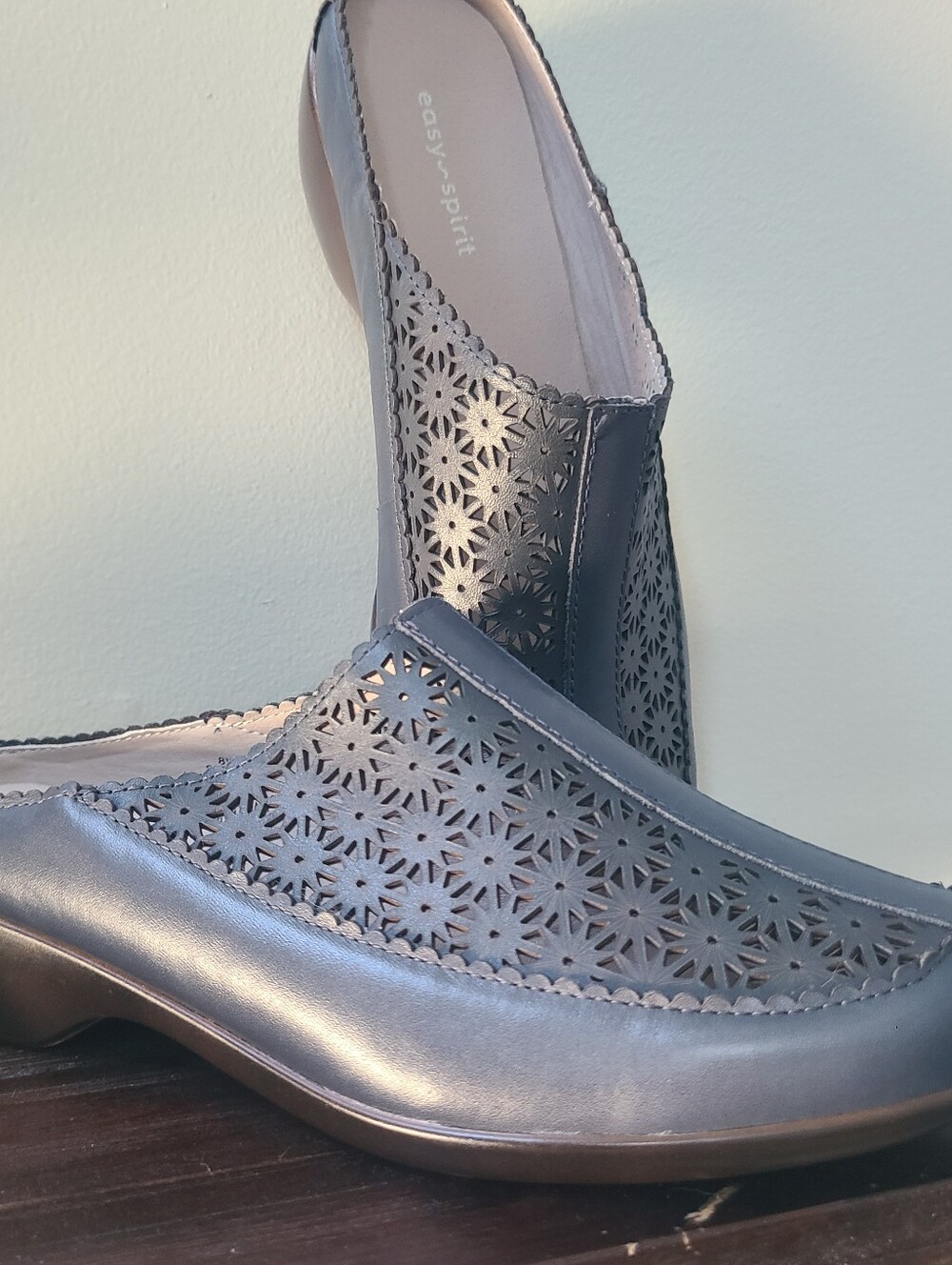 Easy Spirit Dusk Mule Clogs Women's Size 8W NEW